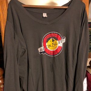 Dark Gray Rockslide Brewery Tee